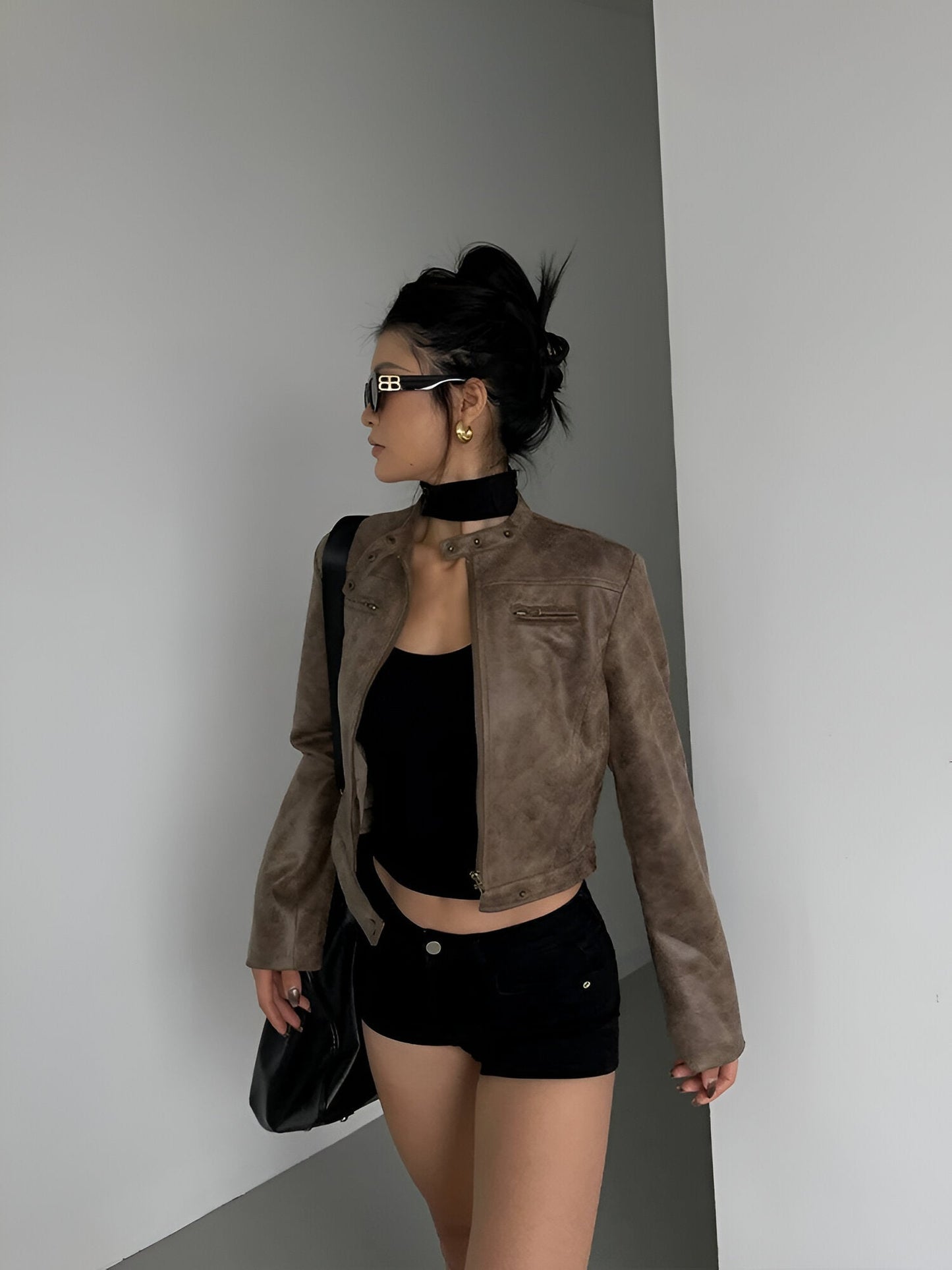 Zara | Leren herfstjas