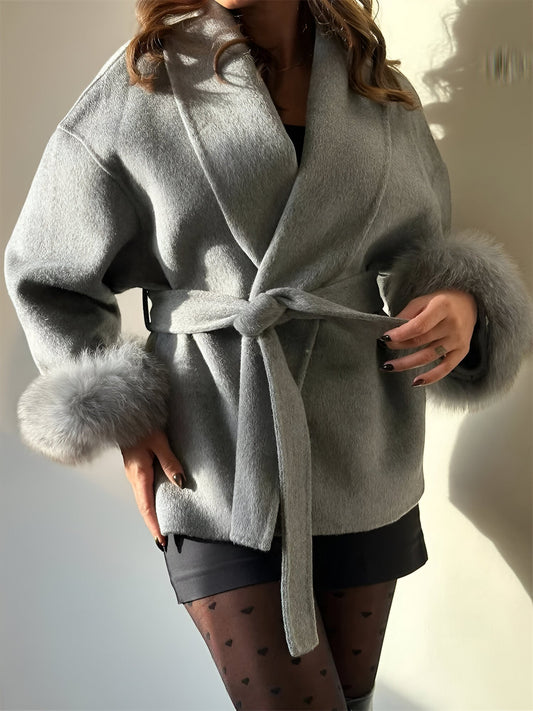 Stella | Wollen jas