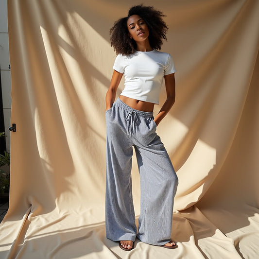 Fanny | Gestreepte Broek